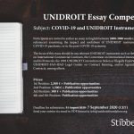 UNIDROIT COVID-19 Essay Competition